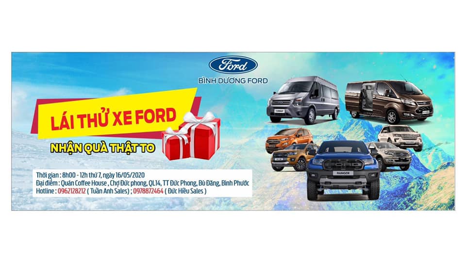 Chương Tr&igrave;nh L&aacute;i Thử Xe kết hợp Sửa Chữa Lưu Động tại B&ugrave; Đăng - B&igrave;nh Phước